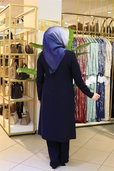 3570 KOD DÜĞME DETAYLI PANTOLONLU TAKIM