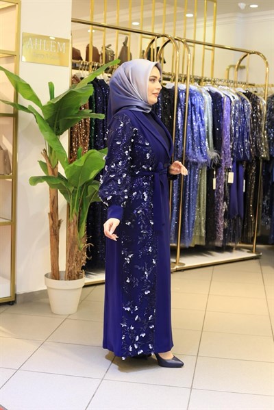 3625 CODE BUTTERFLY ABAYA SET