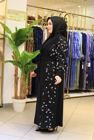 3625 CODE BUTTERFLY ABAYA SET