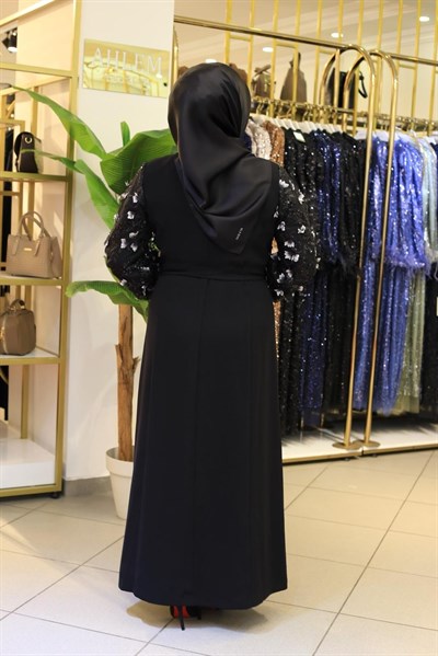 3625 CODE BUTTERFLY ABAYA SET