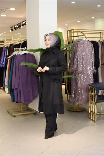 368 CODE ORGANZA DREIFACH ABENDKLEID SET