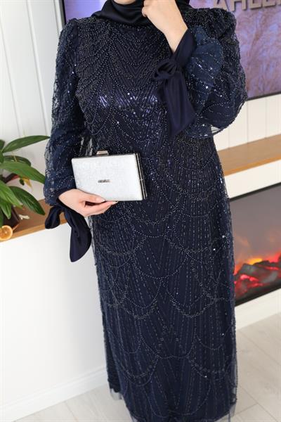 396 KOD TESETTÜR ABİYE ELBİSE