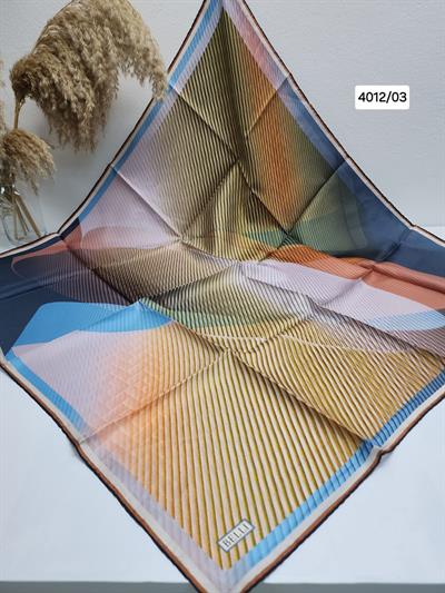 4012/03 CODE CERTAIN TWILL SILK SCARF