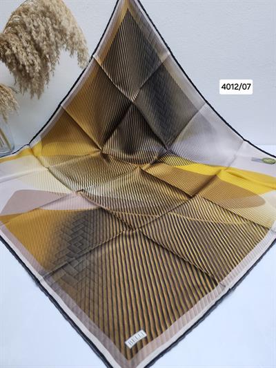 4012/07 CODE CERTAIN TWILL SILK SCARF