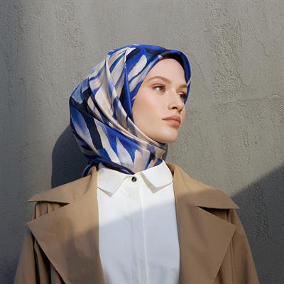 4015/80 CODE BELLİ TWİL İPEK EŞARP