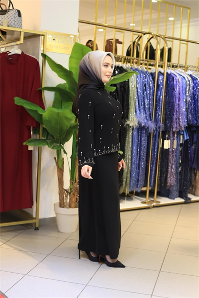 4103 CODE DROP STONE SKIRT SET