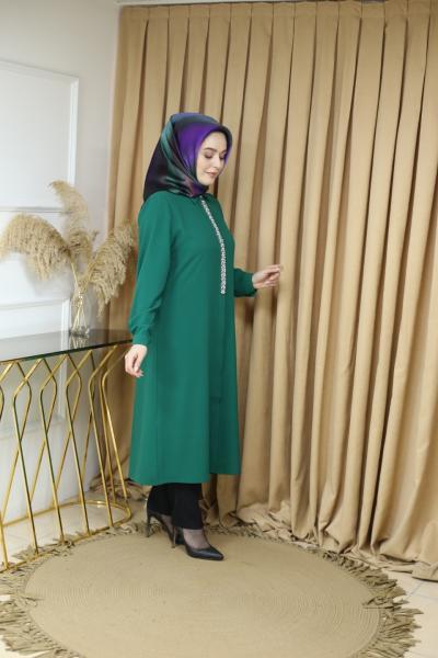 4133 CODE TUNIC WITH CRYSTAL STONES