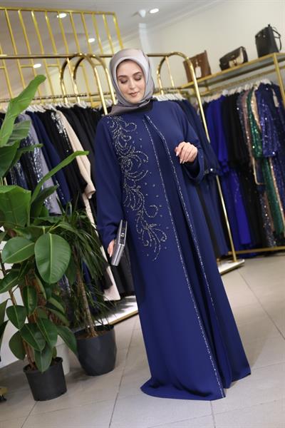 438 CODE EMBROIDERY PATTERN ABAYA SET