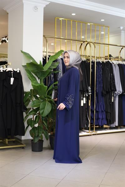 438 CODE EMBROIDERY PATTERN ABAYA SET