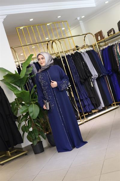 438 CODE EMBROIDERY PATTERN ABAYA SET