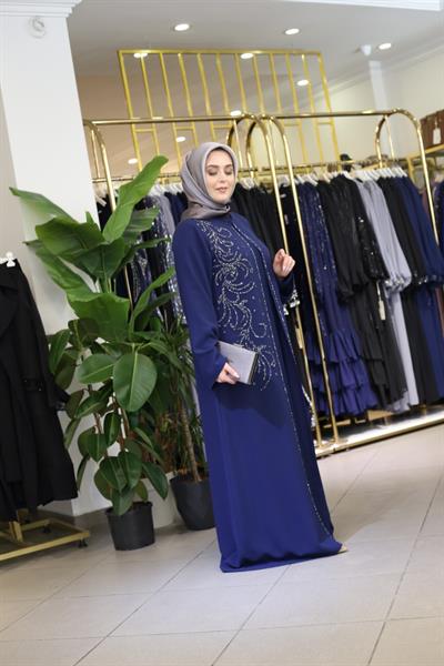 438 CODE EMBROIDERY PATTERN ABAYA SET
