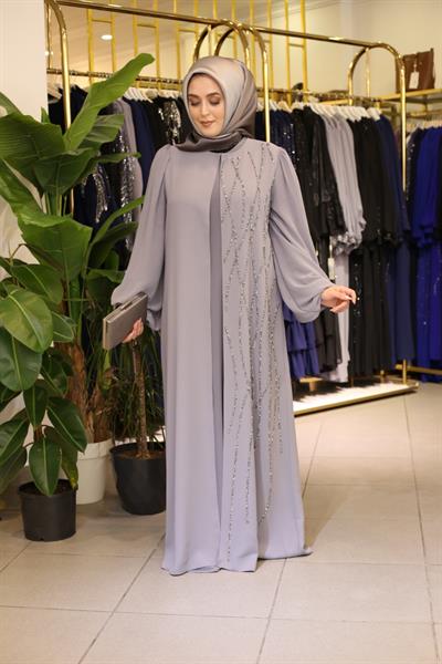 440 CODE DIAMOND PATTERN ABAYA SUIT