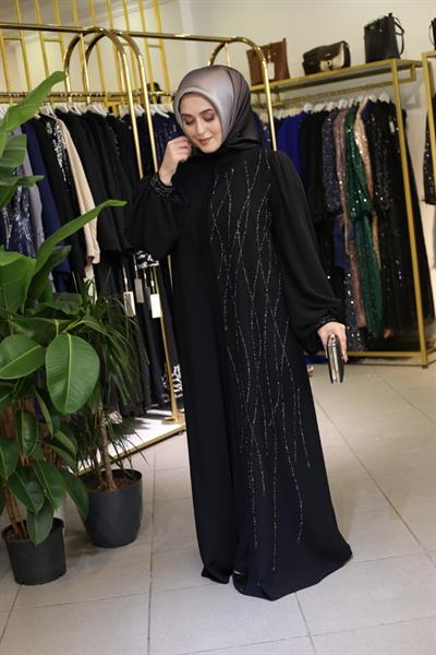 440 CODE DIAMOND PATTERN ABAYA SUIT