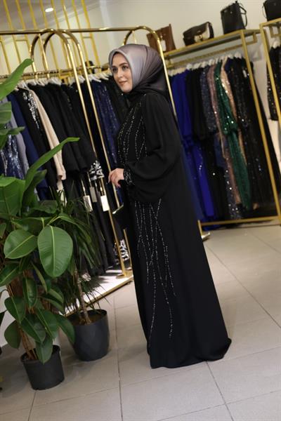 440 CODE DIAMOND PATTERN ABAYA SUIT