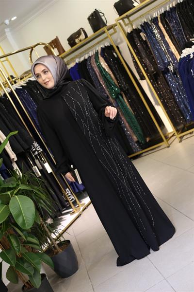 440 CODE DIAMOND PATTERN ABAYA SUIT