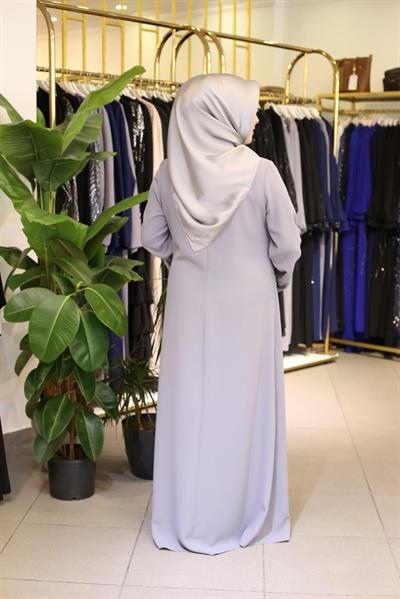 441 КОД GİZLİ PİLELİ ELBİSE