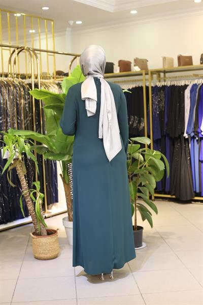 441 КОД GİZLİ PİLELİ ELBİSE