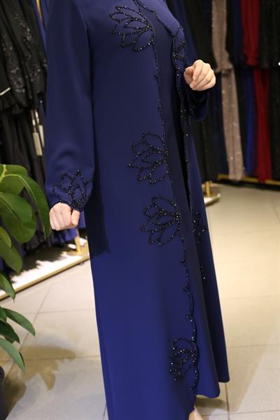 453 CODE LOTUS PATTERN ABAYA SUIT