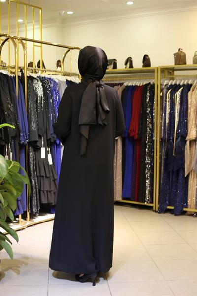 453 CODE LOTUS PATTERN ABAYA SUIT