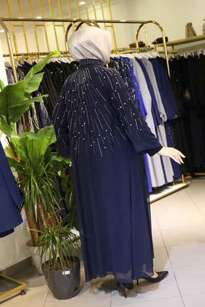 4615 CODE CAST STONE ABAYA SUIT