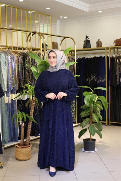 4684 KOD ELBİSE LACİVERT