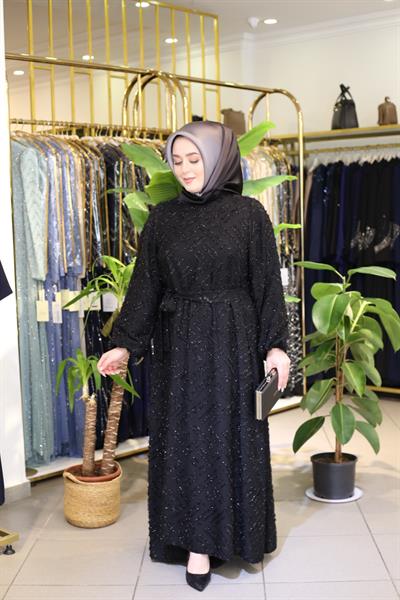 4684 KOD ELBİSE SİYAH