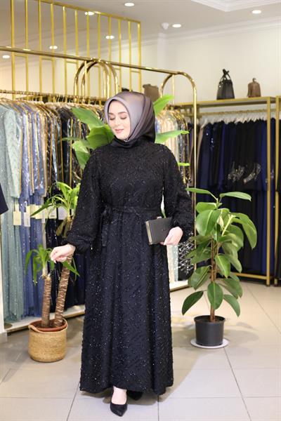 4684 KOD ELBİSE SİYAH