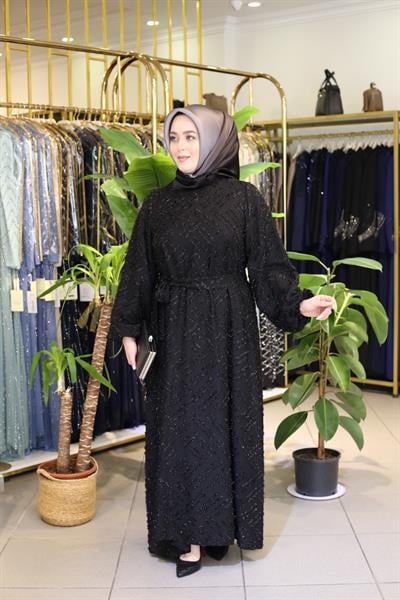 4684 KOD ELBİSE SİYAH