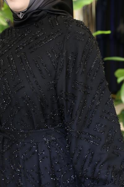 4684 KOD ELBİSE SİYAH