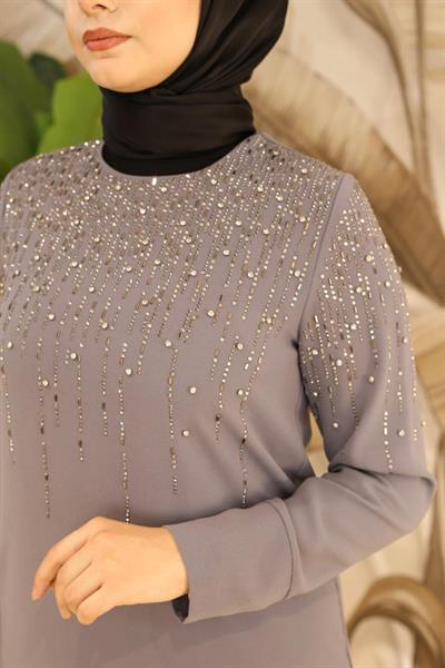 4797 CODE ROBE AVEC PIERRES MOULÉES