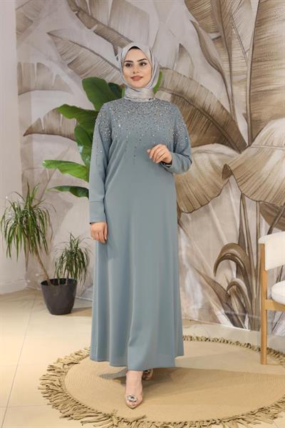 4797 لباس كود 4797 بالحجارة المصبوبة