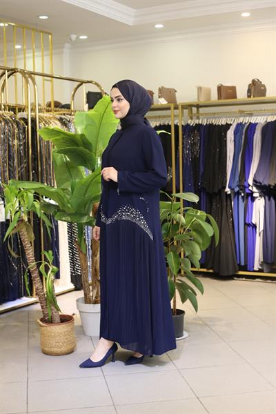 482 CODE STONE DETAILED ABAYA SUIT