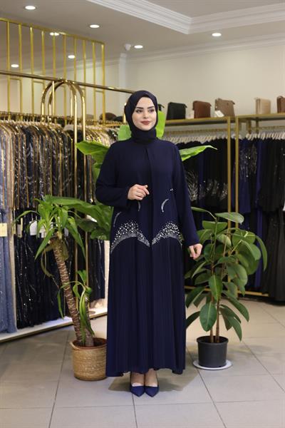 482 CODE STONE DETAILED ABAYA SUIT
