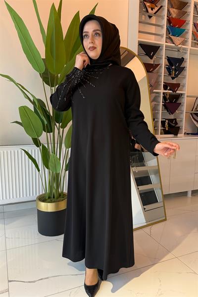 4821 CODE ÄRMEL STEIN BLEISTIFTKLEID