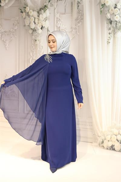 5000 CODE UMHANG ABENDKLEID MIT STEINEN