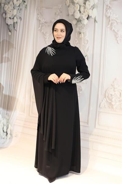 5000 CODE UMHANG ABENDKLEID MIT STEINEN