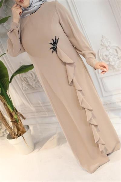 5005 CODE BLEISTIFTKLEID MIT GEWELLTEM ROCK