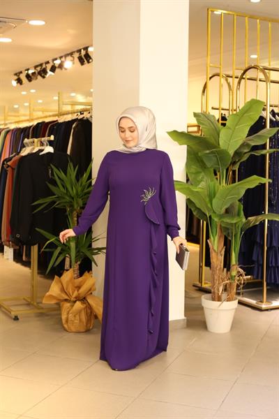 5005 CODE ROBE CRAYON AVEC JUPE ONDULÉE