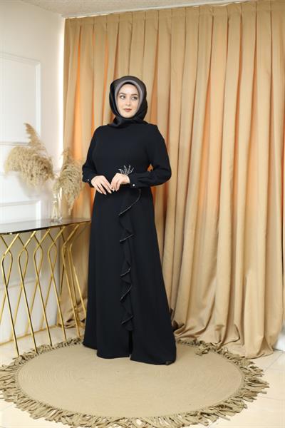 5005 CODE ROBE CRAYON AVEC JUPE ONDULÉE