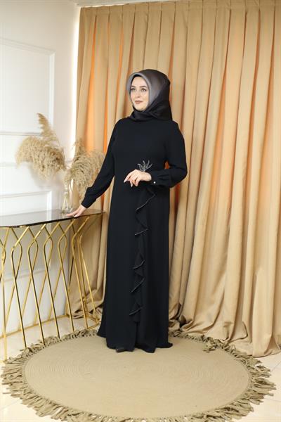 5005 CODE ROBE CRAYON AVEC JUPE ONDULÉE