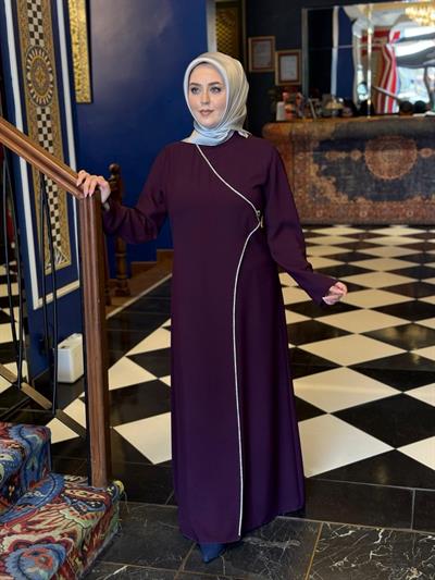 5019 CODE ROBE CRAYON AVEC PIERRES