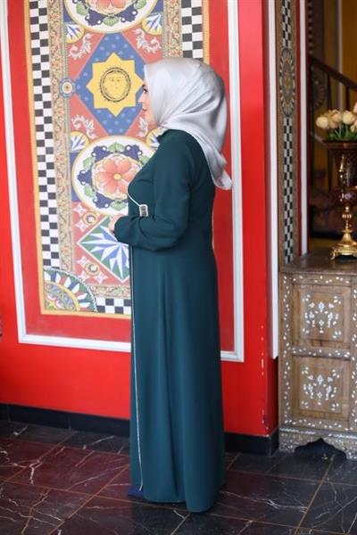 5019 CODE ROBE CRAYON AVEC PIERRES