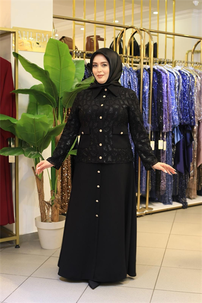 5026 كود جاكيت و تنورة من الجبر