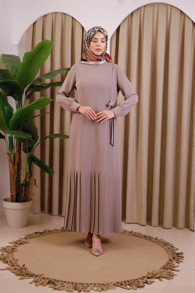 5036 CODE ROCK PLISSEE-SPITZENKLEID