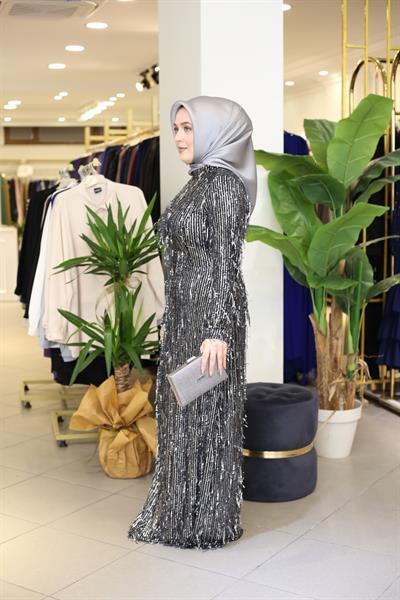 5054 فستان سهرة كود الترتر 5054