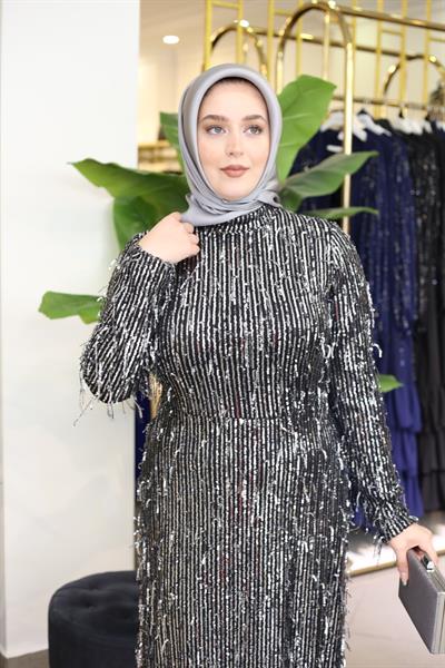 5054 فستان سهرة كود الترتر 5054