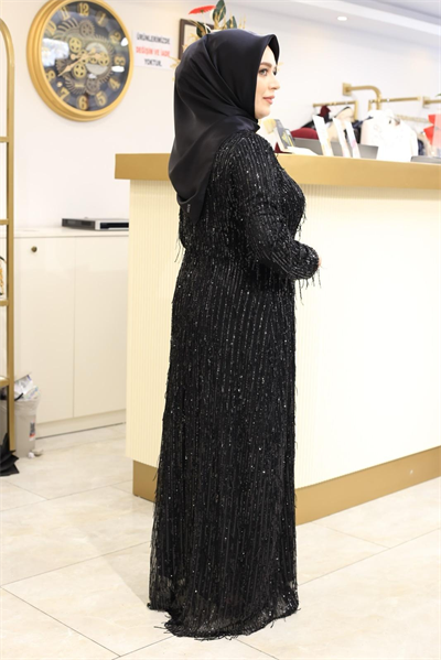 5054 CODE SEQUIN EVENING DRESS