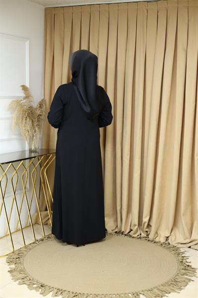 5055 فستان مفصل بأربطة 5055 كود