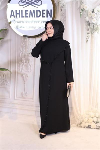 5057 CODE ROBE BRODÉE EN PIERRE