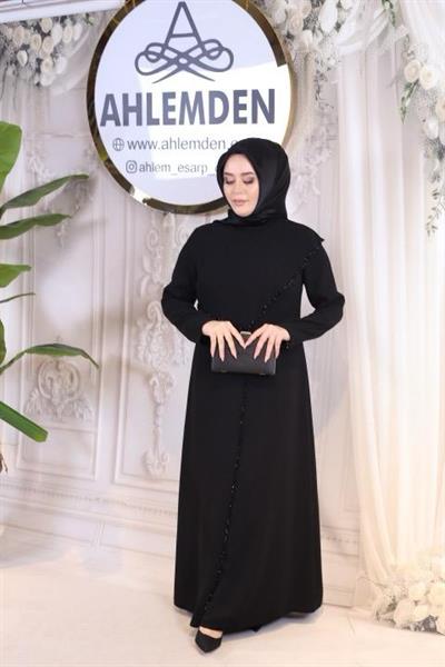 5057 CODE ROBE BRODÉE EN PIERRE